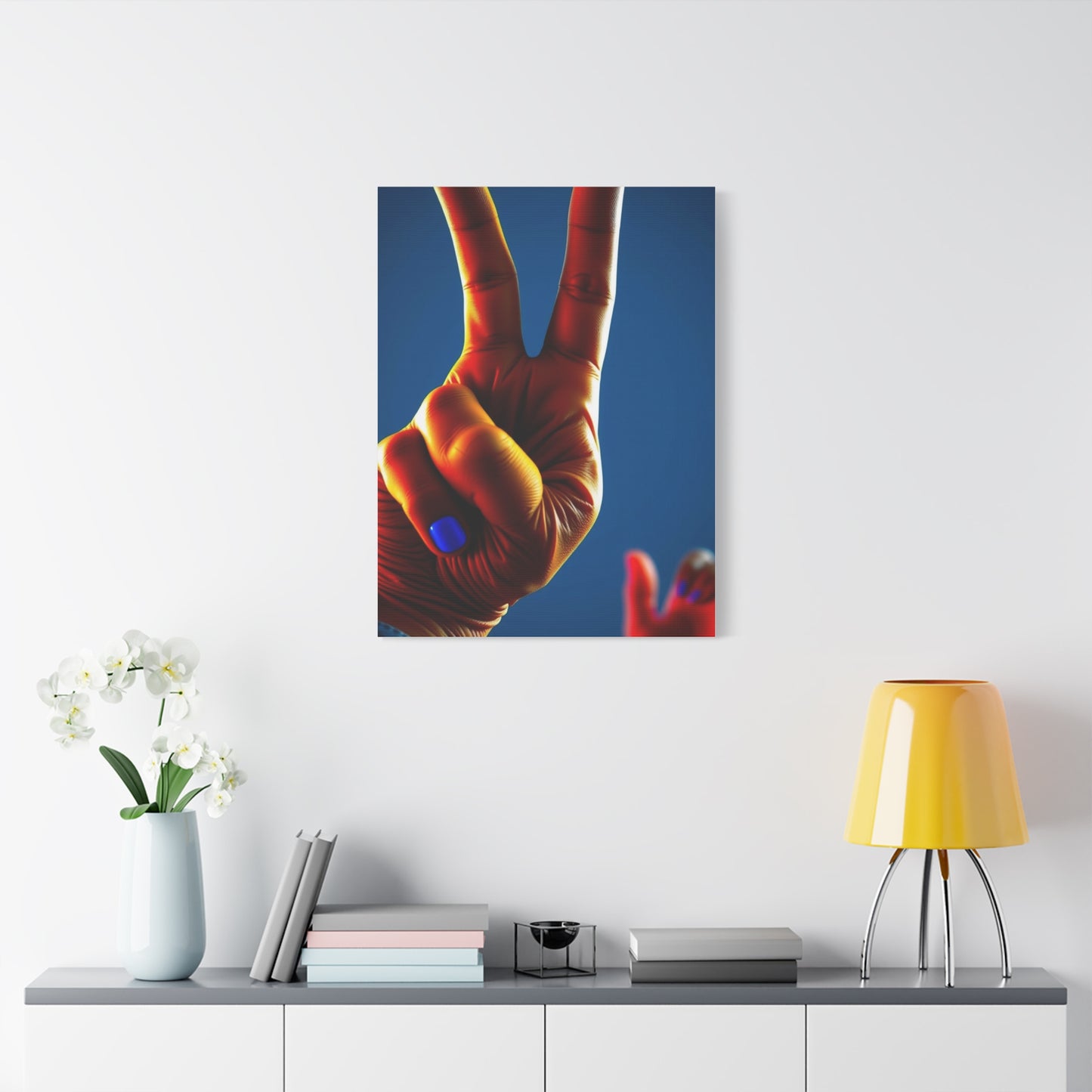 Peace Sign Art Supreme Canvas Wall Art & Canvas Print