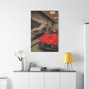 Ferrari Showroom Automotive Wall Art & Canvas Print