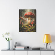 Fantasy Mushroom Forest Panorama Wall Art & Canvas Print