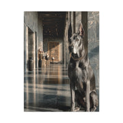 Great Dane Modern Architectural Portrait Wall Art & Canvas Print