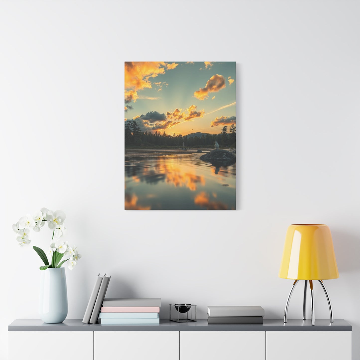 Radiant Canopy Creation Wall Art & Canvas Print