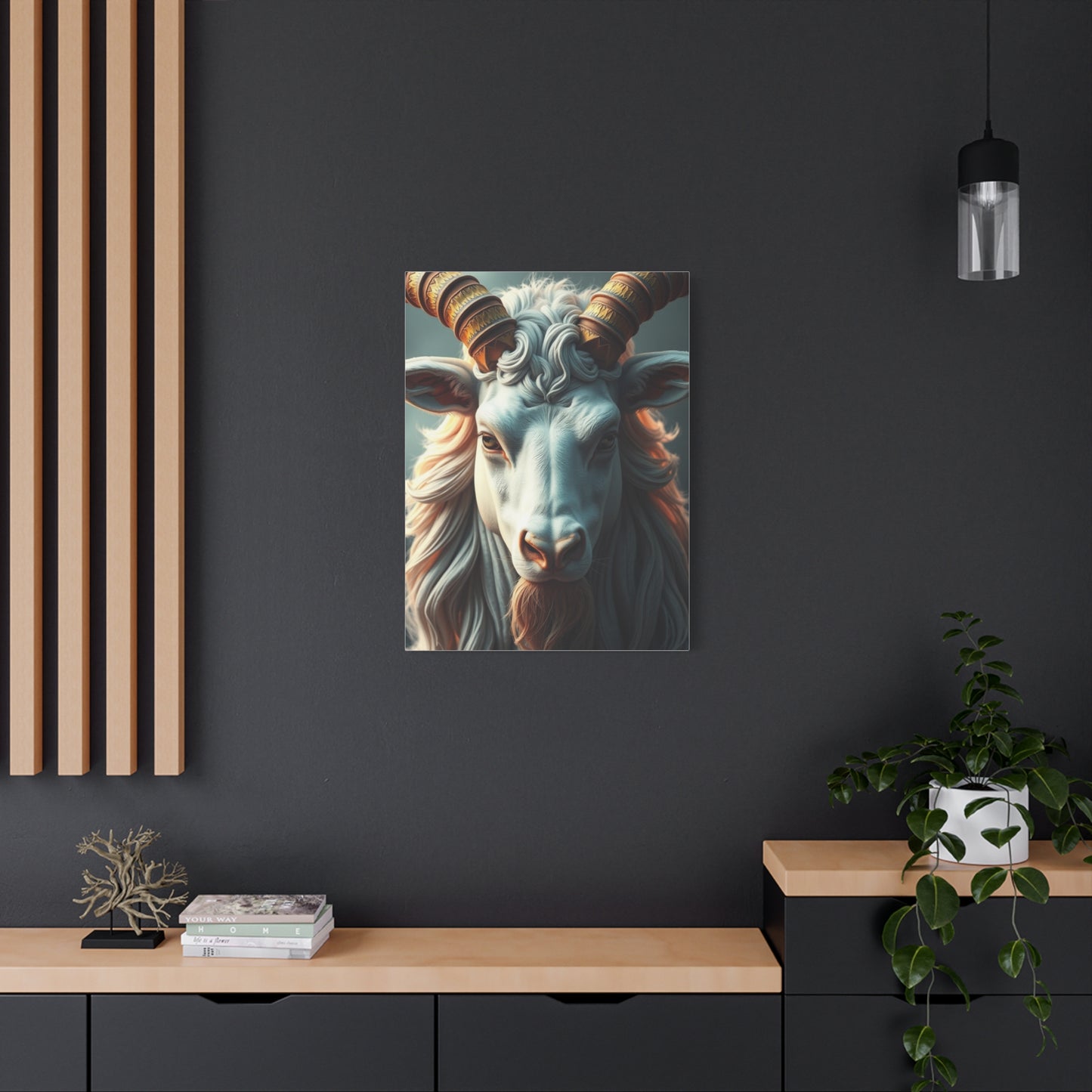 Celestial Capricorn Canvas