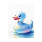 Playful Rubber Duck Bath Wall Art & Canvas Prints