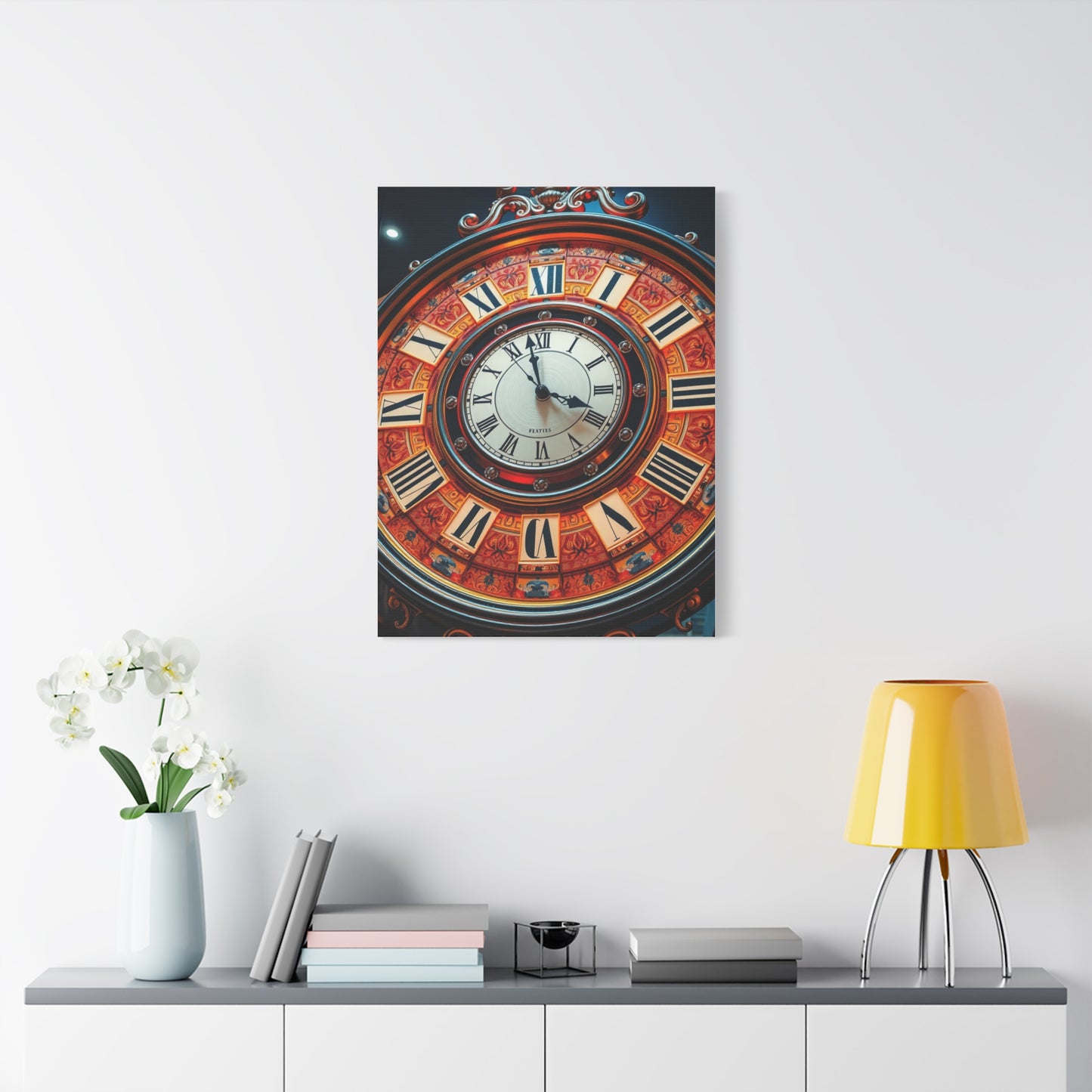 Clock Art Canvas Art 6 Wall Art & Canvas Print