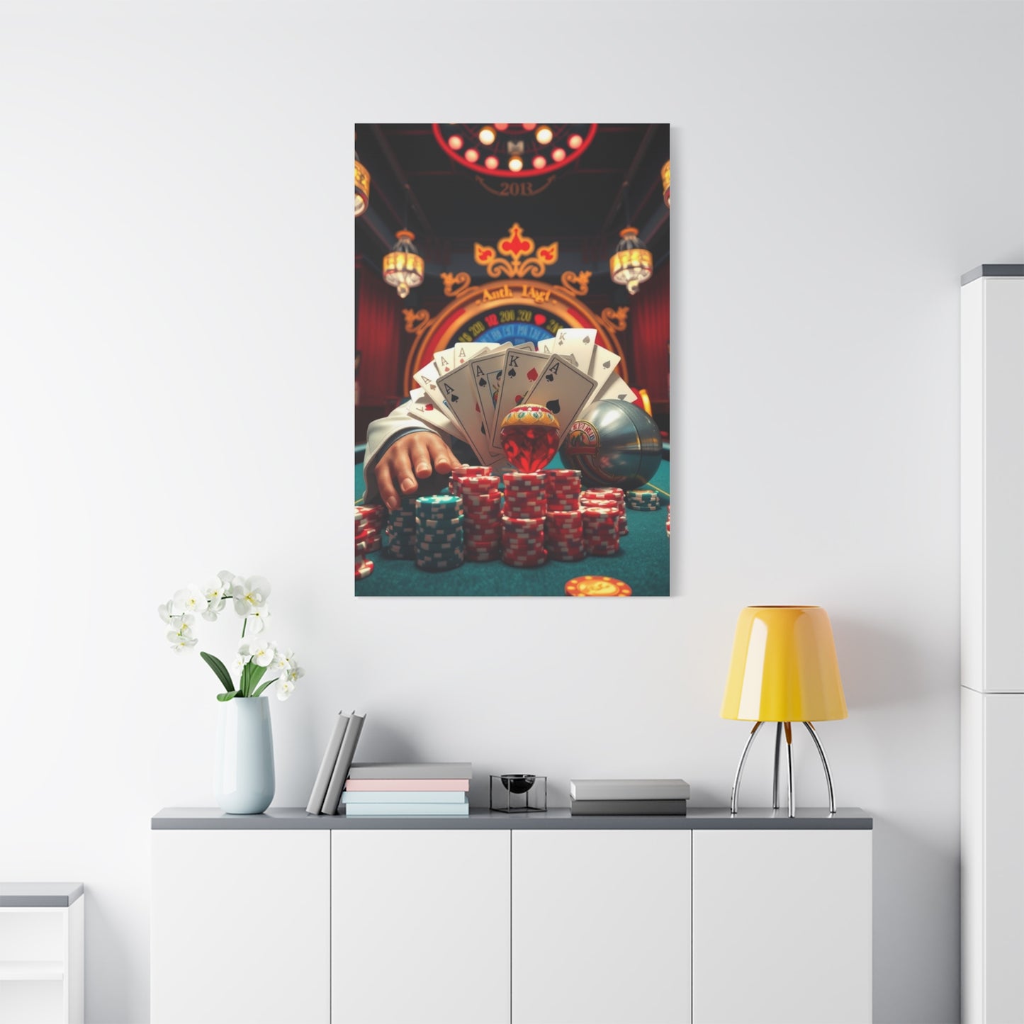 Gambling & Casino Art Refined Canvas Wall Art & Canvas Print