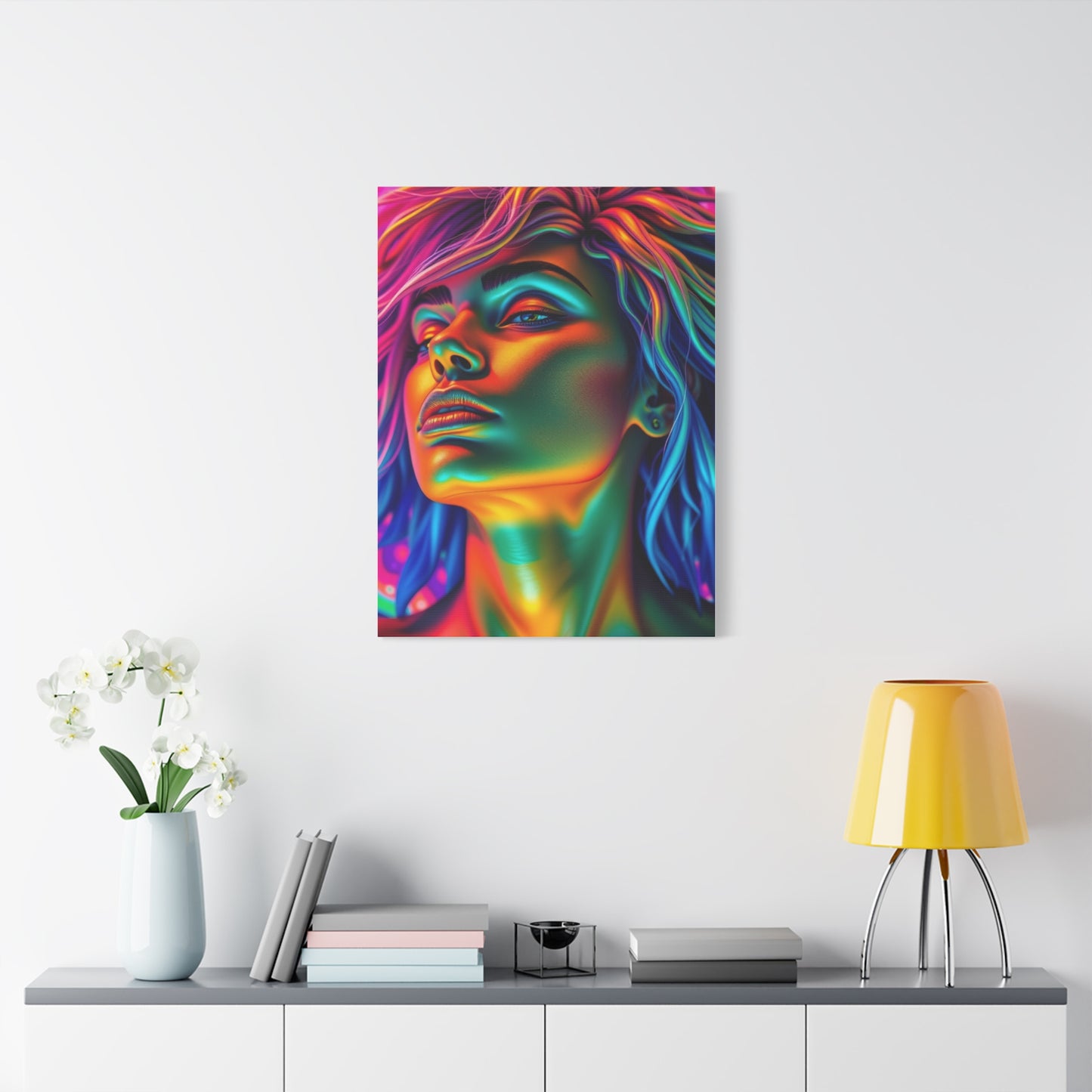 Chroma Symphony Canvas Wall Art & Canvas Print