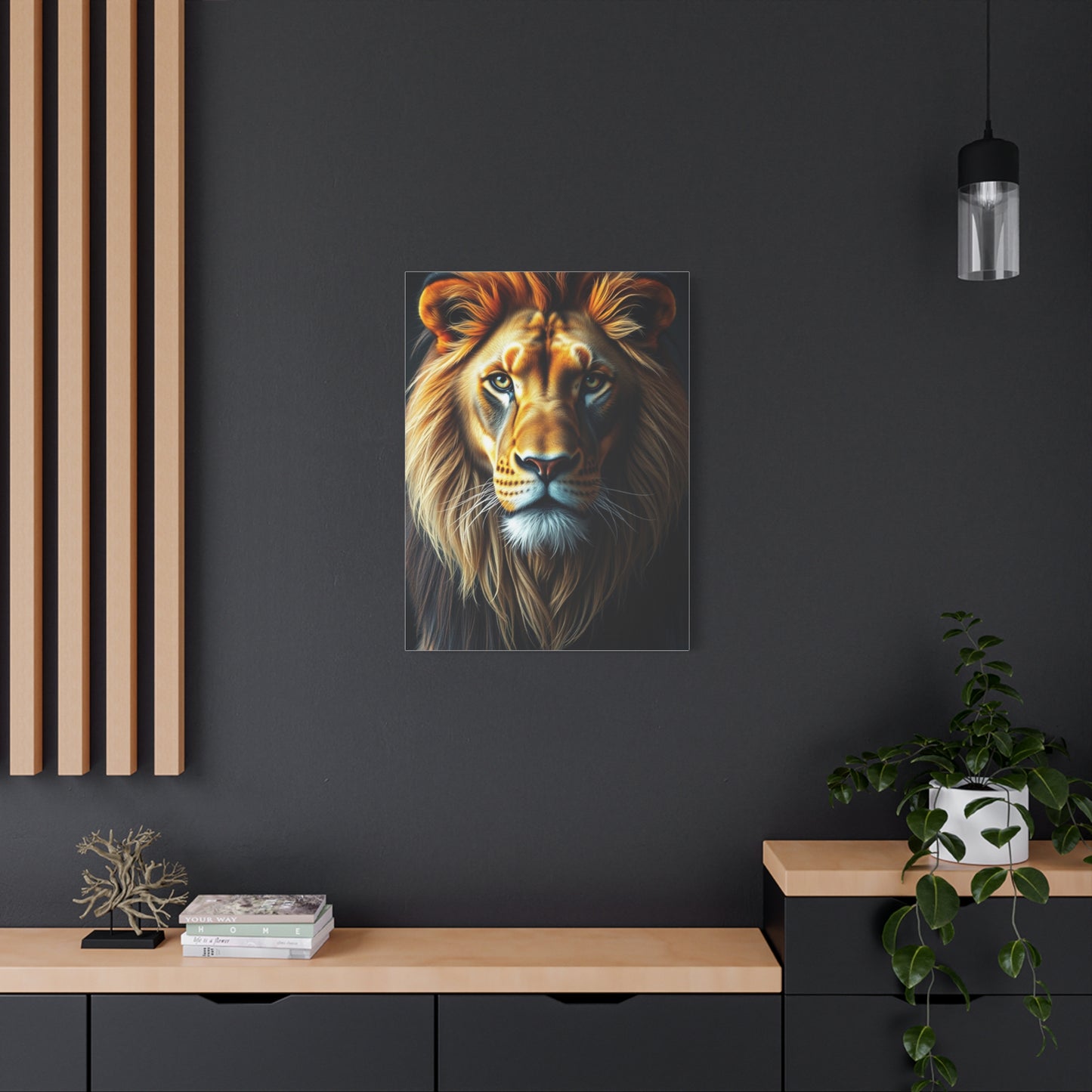 Regal Empress of the Savannah Wall Art & Canvas Print