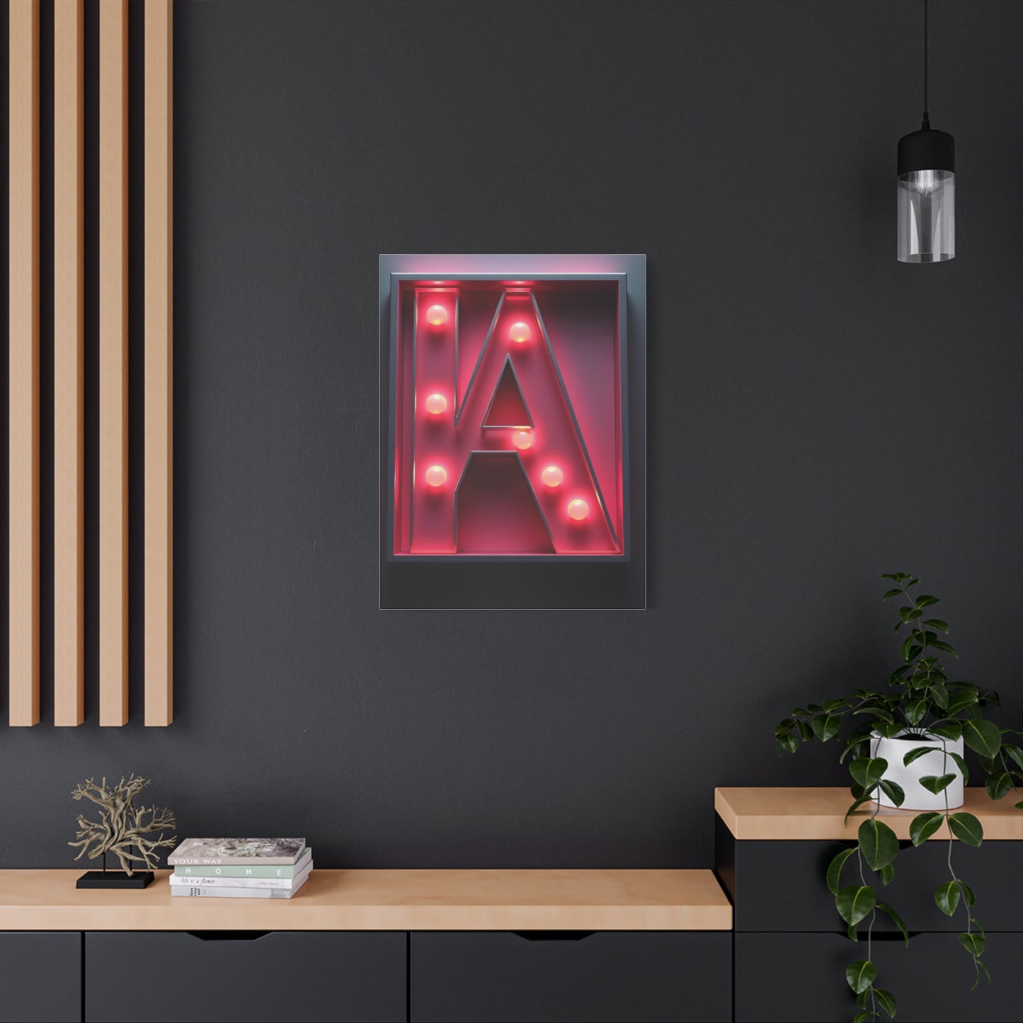 Luxury A Alphabet & Letter Art Collection Wall Art & Canvas Print
