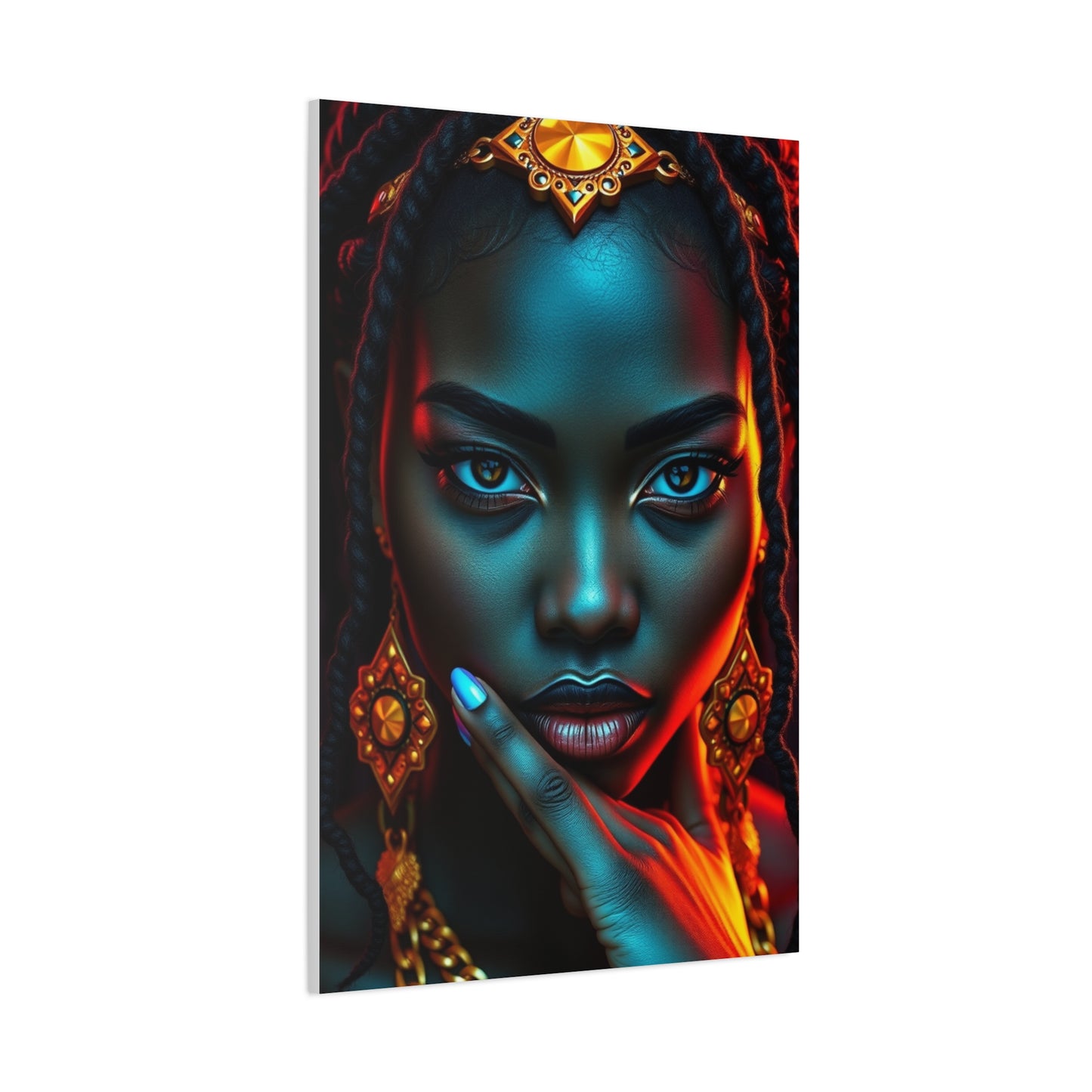 BlackGirlMagic Art Luxury Canvas Wall Art & Canvas Print
