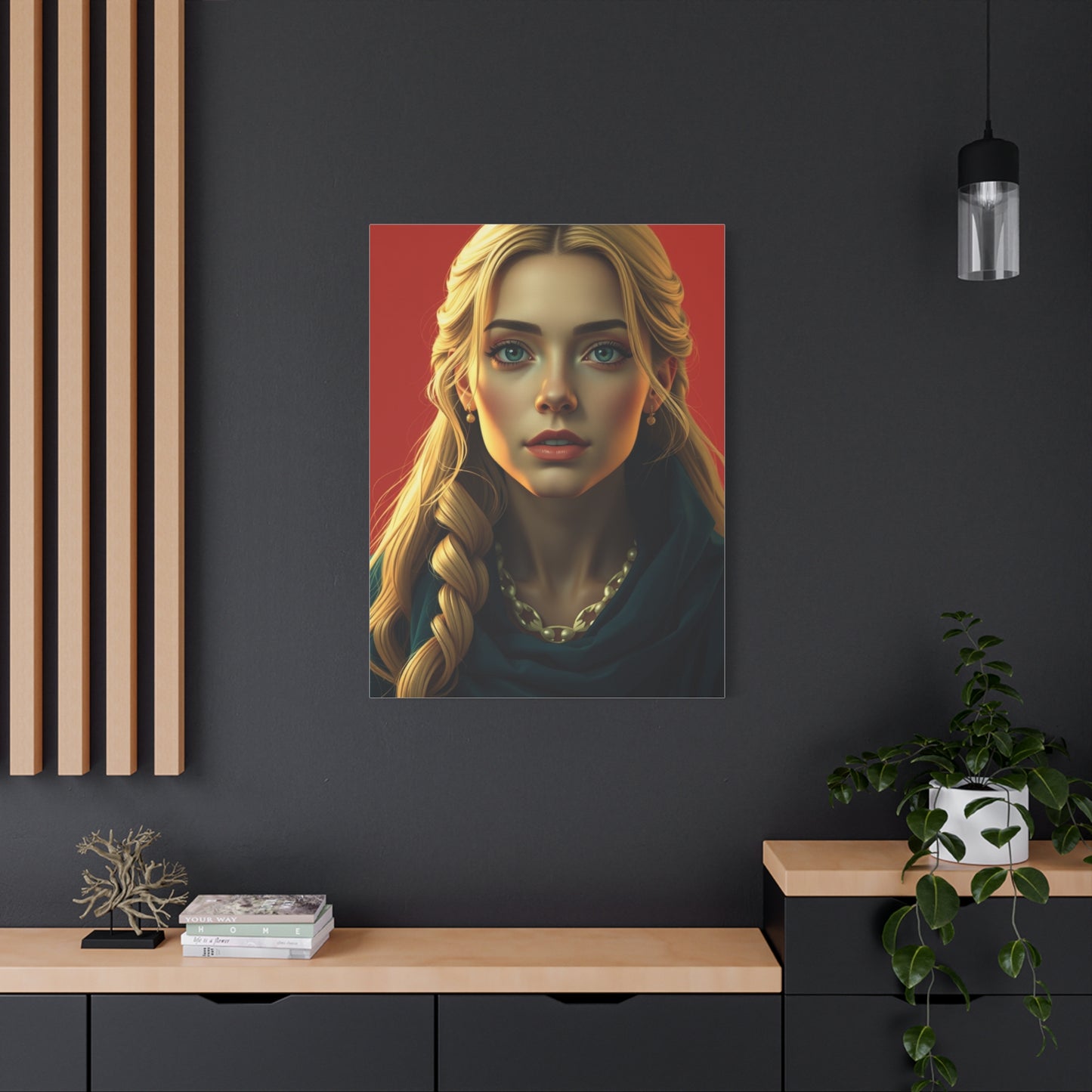 Aureate Muse Masterpiece wall art & canvas print