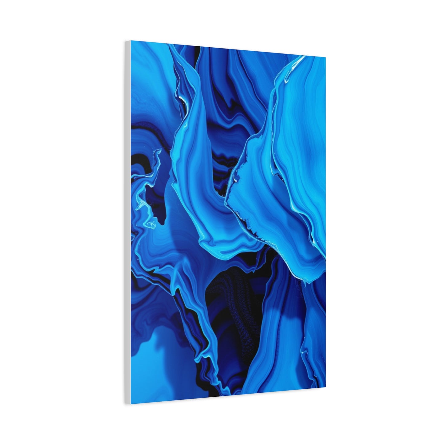 Blue Abstract Art Premium Gallery Wall Art & Canvas Print