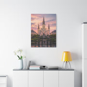 St. Louis Cathedral Sunrise Square Wall Art & Canvas Print