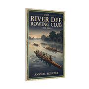Heritage Rowing Regatta Poster Wall Art & Canvas Print