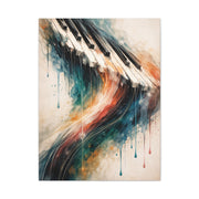 Abstract Piano Wave Flow Wall Art & Canvas Print