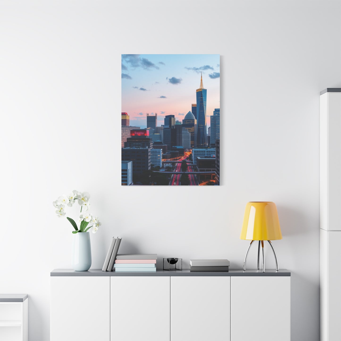 Collection Houston Skylines Art Art Wall Art & Canvas Print