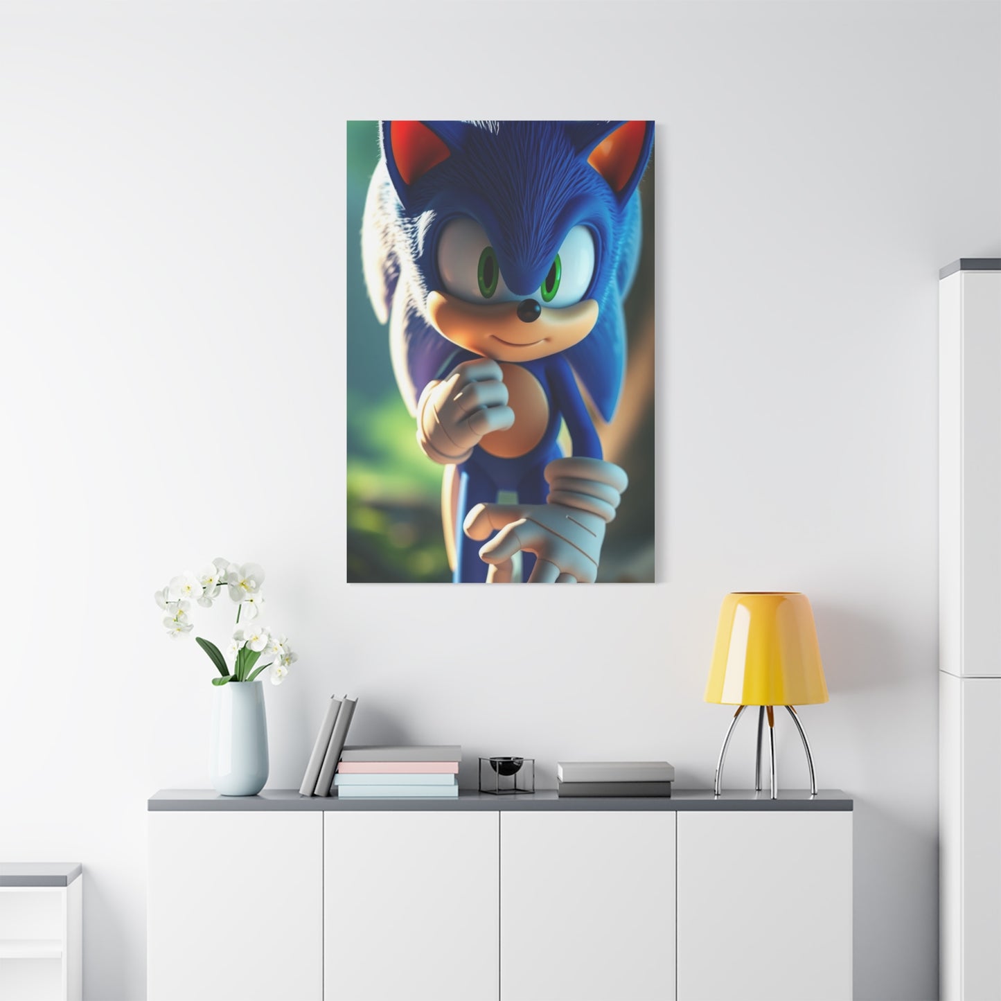 Supreme Sonic the Hedgehog Art Beautiful Collection Wall Art & Canvas Print