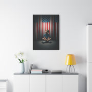 Quiet Sacrifice Beneath the Stars and Stripes Wall Art & Canvas Prints