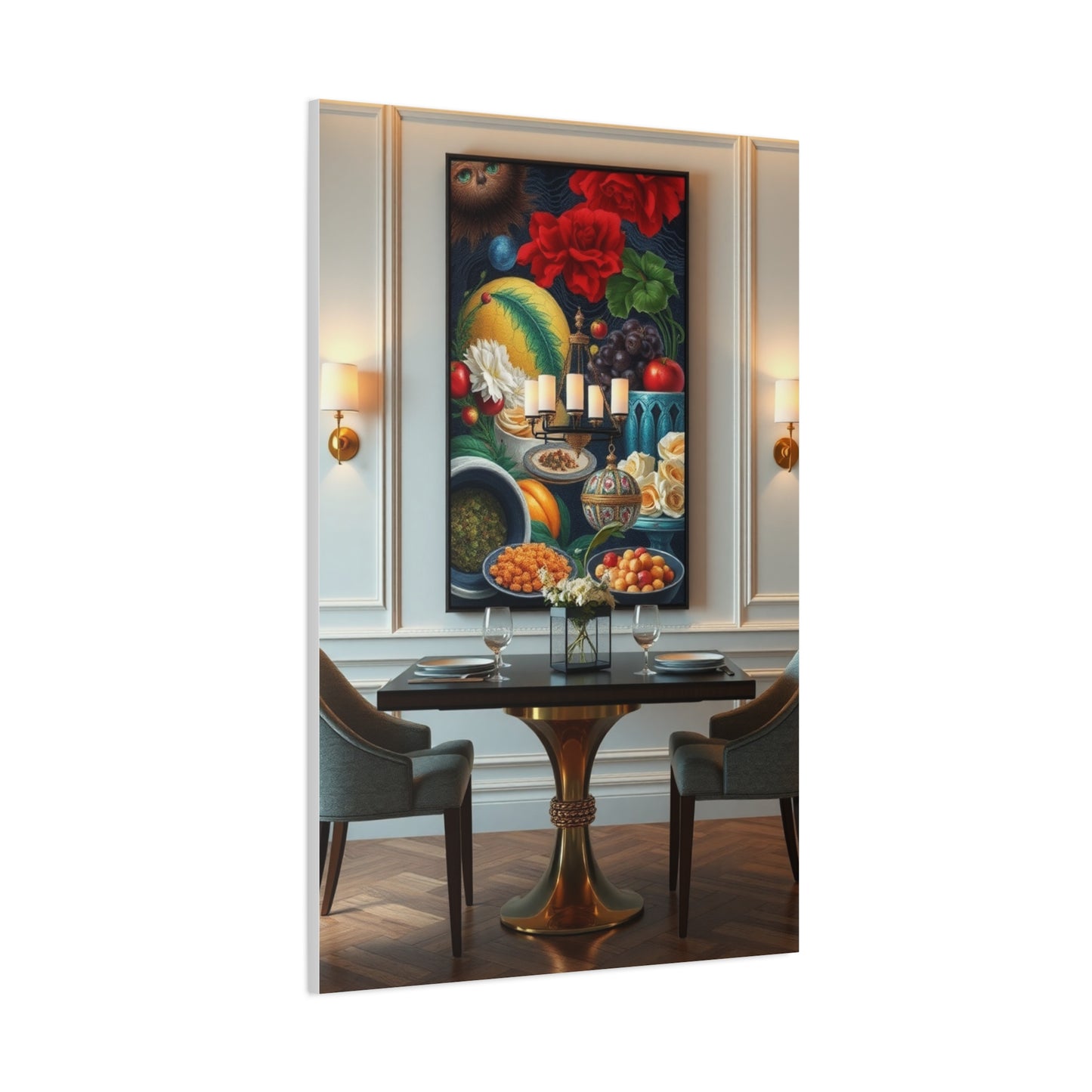 Epicurean Symphony Canvas Wall Art & Canvas Print