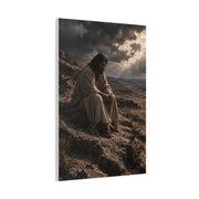 Jesus in the Wilderness Reflection Wall Art & Canvas Print