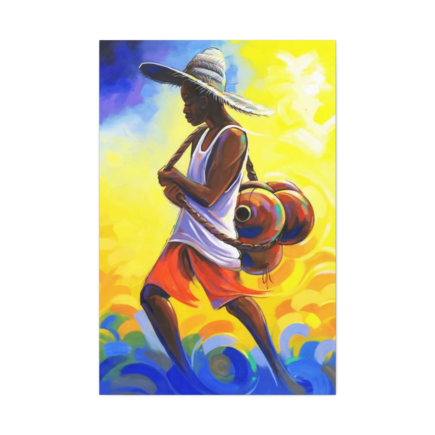 African Boy Wall Art & Canvas Prints