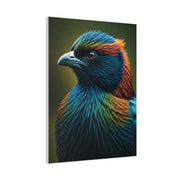 Vibrant Jewel-Toned Bird Portrait Wall Art & Canvas Prints
