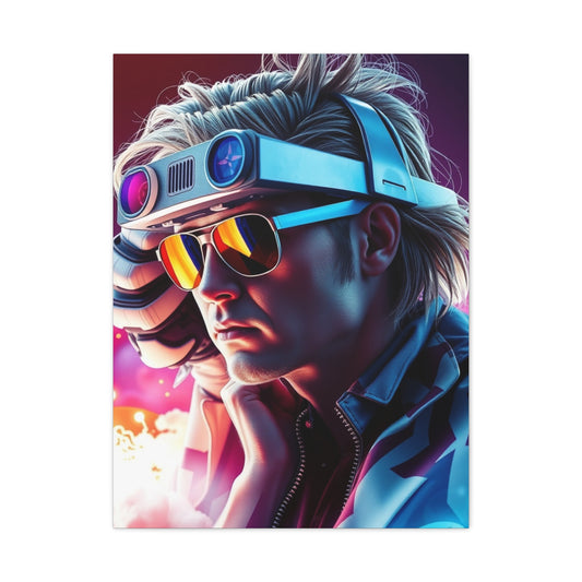 Back to the Future Art Supreme Canvas Wall Art & Canvas Print