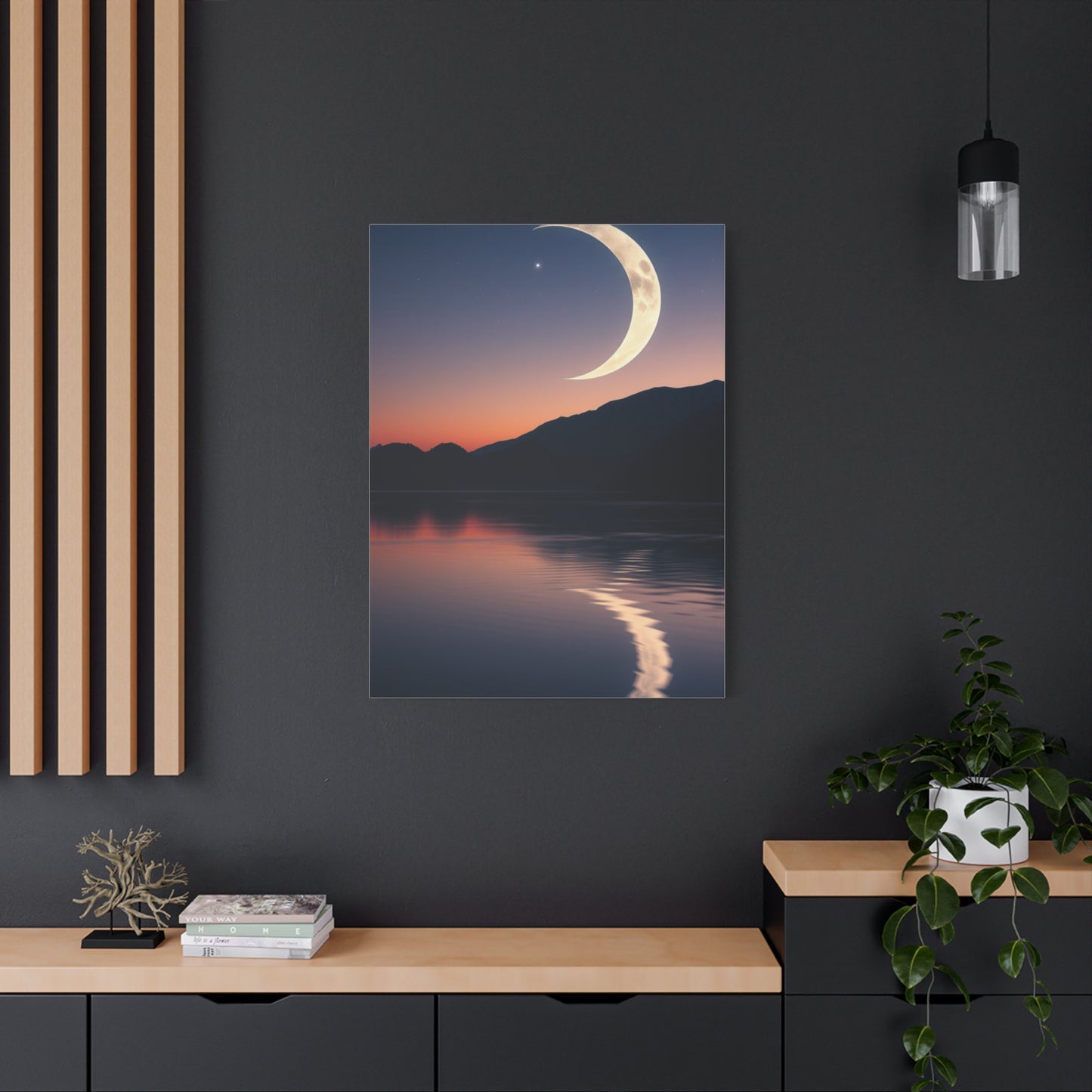 Supreme Crescent Moon Art Collection Wall Art & Canvas Print