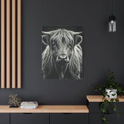 Highland Longhorn Portrait Wall Art & Canvas Prints