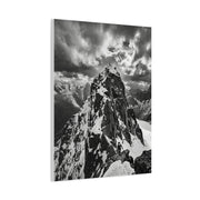 Dramatic Monochrome Alpine Storm Wall Art & Canvas Print