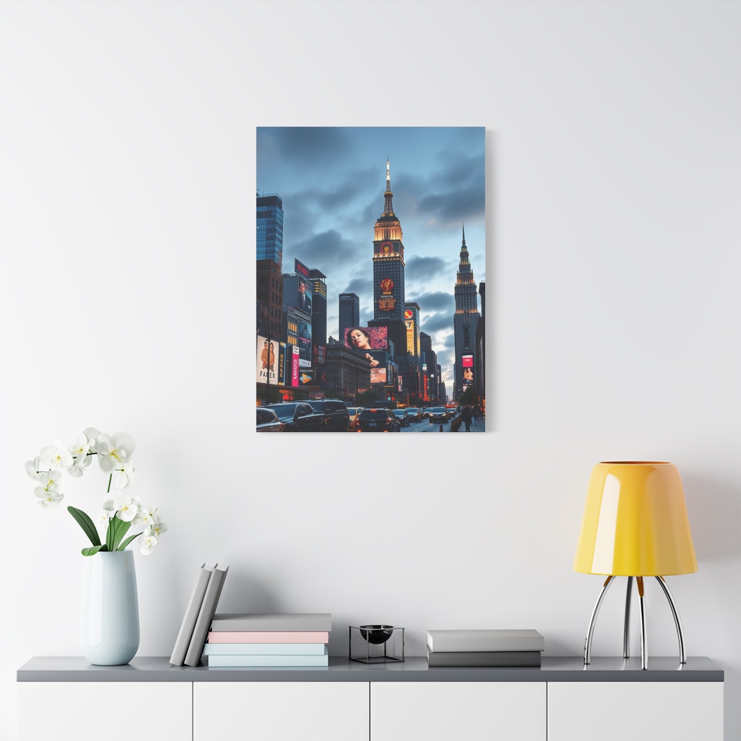 Concrete Jungle Elegance Wall Art & Canvas Print