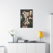 Strategic Pathway Abstract Composition Wall Art & Canvas Print