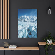 Glacial Mountain Valley Wall Art & Canvas Print