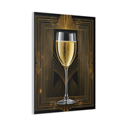 Champagne Celebration Art Deco Wall Art & Canvas Prints