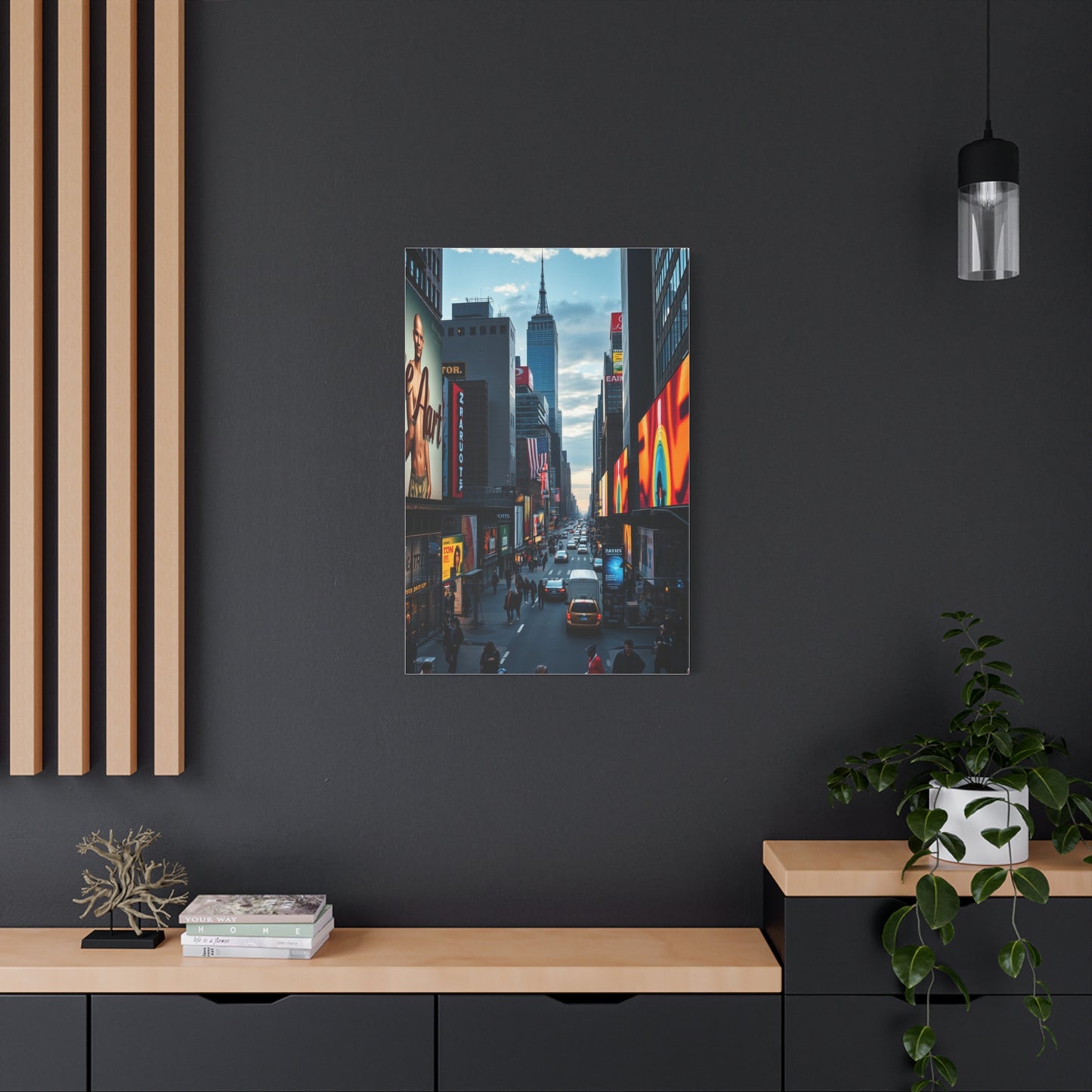 Gotham Nocturne Canvas Wall Art & Canvas Print