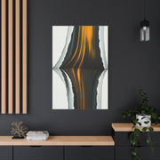 Vertical Gold Reflection Abstract Wall Art & Canvas Prints