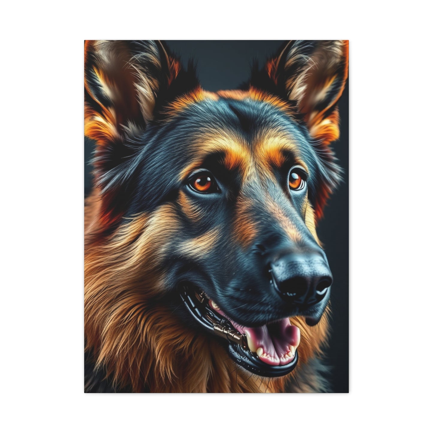 German Shepherd Art Supreme Canvas Wall Art & Canvas Print