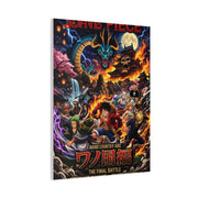 One Piece Wano Country Arc Final Battle Poster Wall Art & Canvas Print