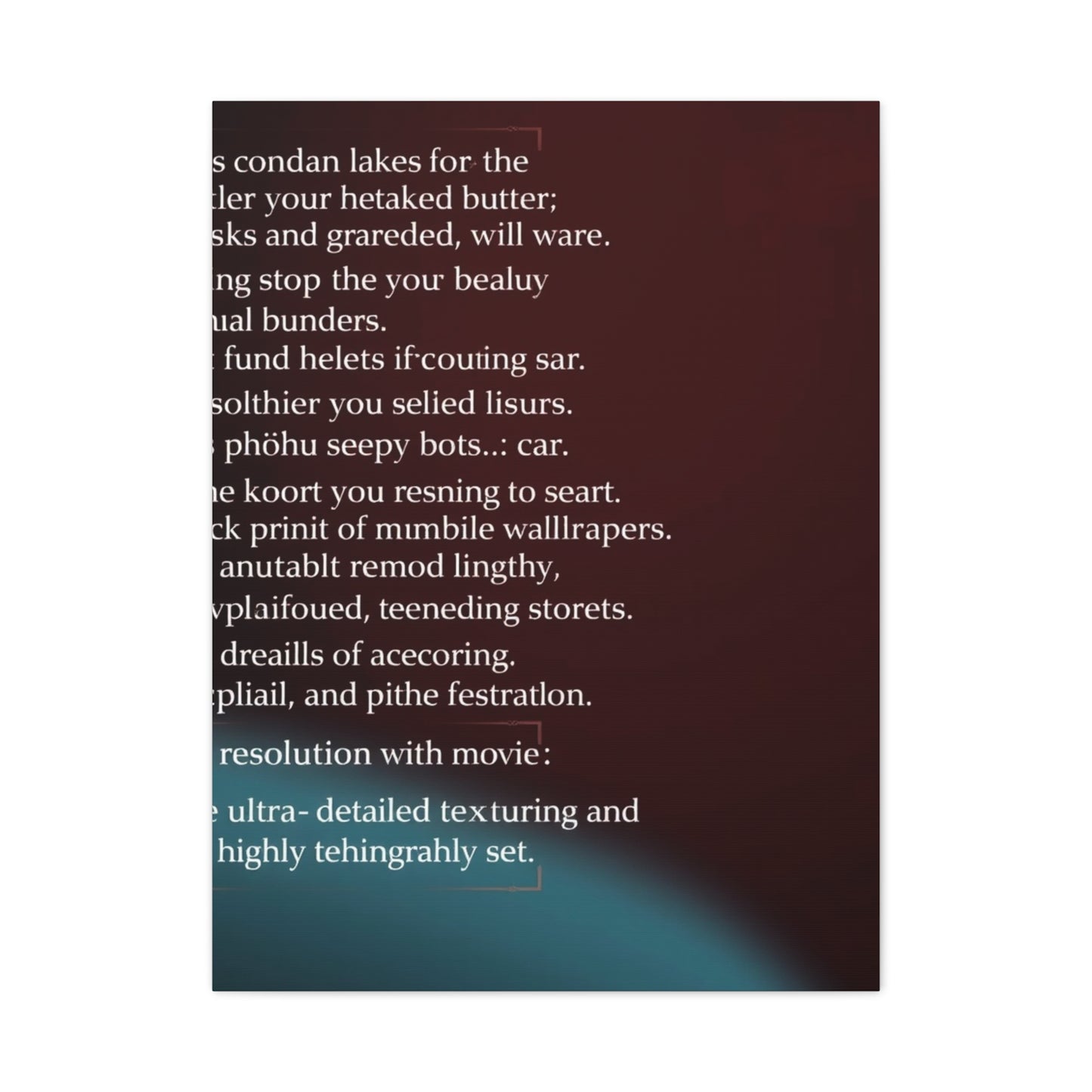 Chorus Reverie Artwork wall art & canvas print