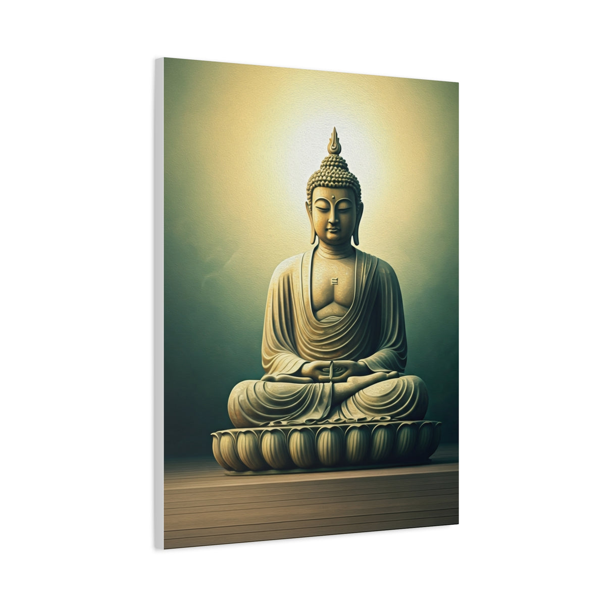Radiant Harmony Buddha Meditation Wall Art & Canvas Prints