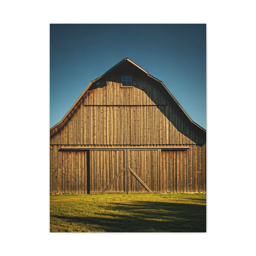 Classic Sunlit Wooden Barn Wall Art & Canvas Prints.