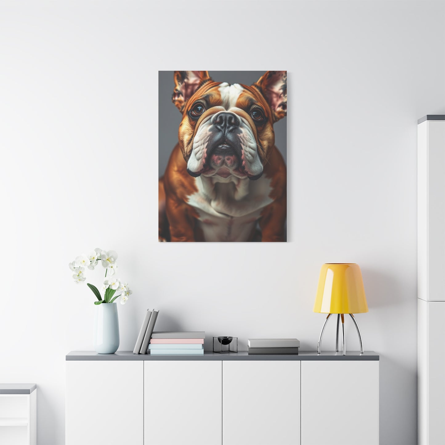 Masterpiece Bulldog Art Vision Wall Art & Canvas Print