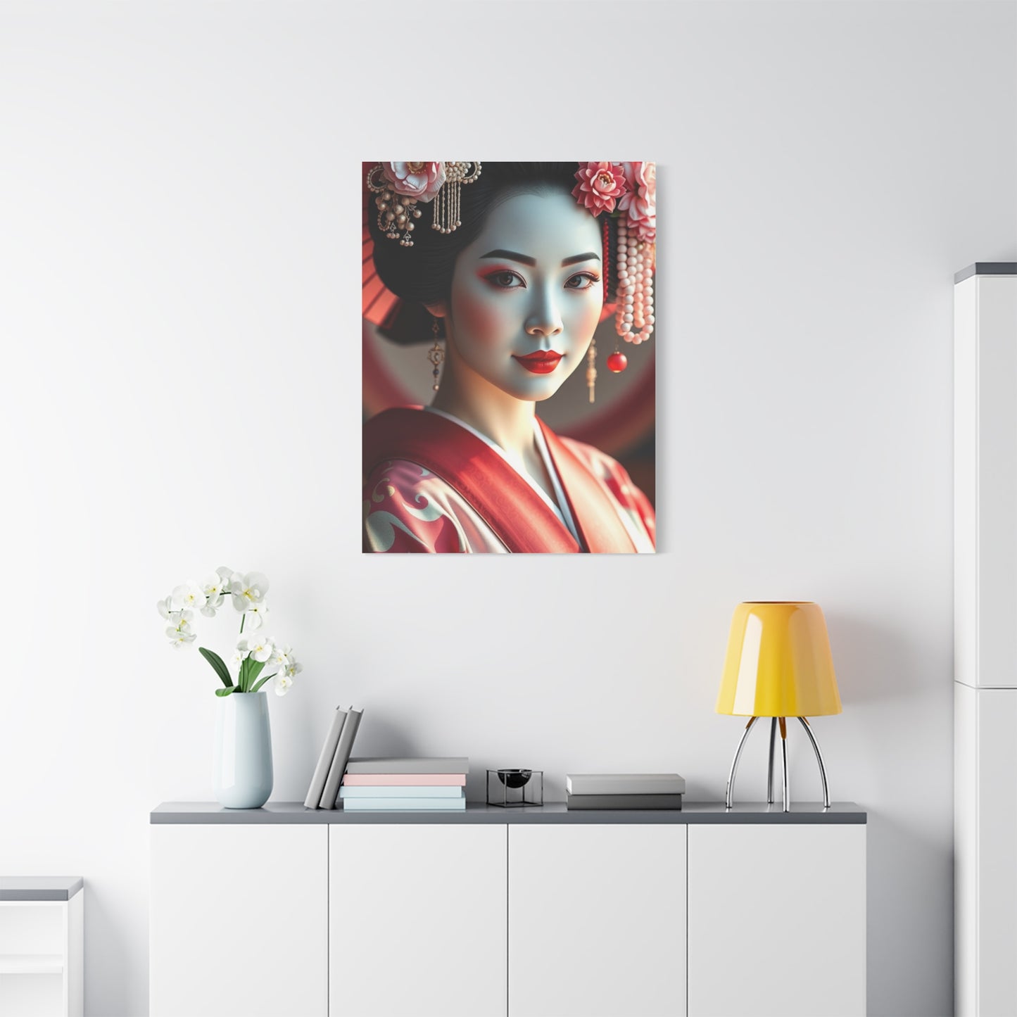 Vision Geisha Art Art Wall Art & Canvas Print