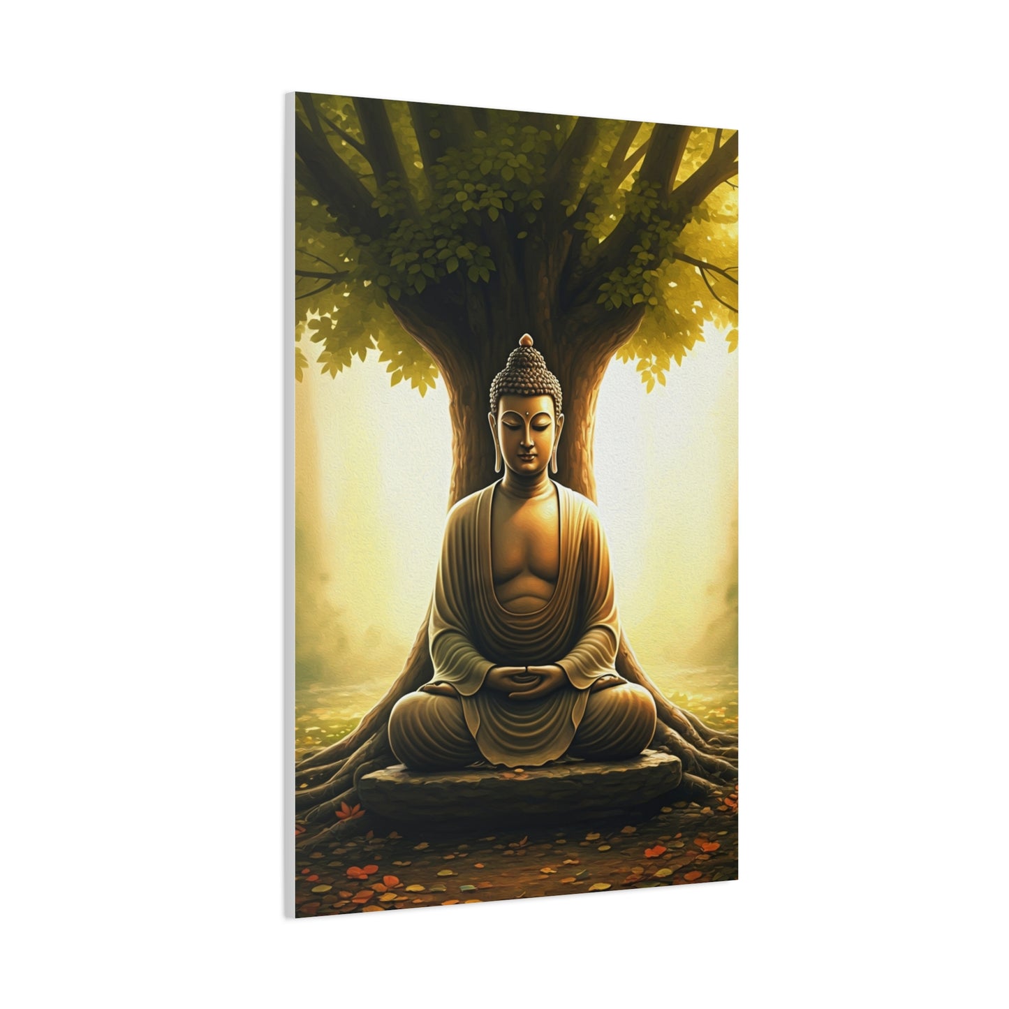 Bodhi Tree Enlightenment Buddha Wall Art & Canvas Prints