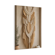 Handwoven Natural Fiber Wall Hanging Wall Art & Canvas Print