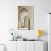 Soft Neutral Architectural Arch Wall Art & Canvas Print