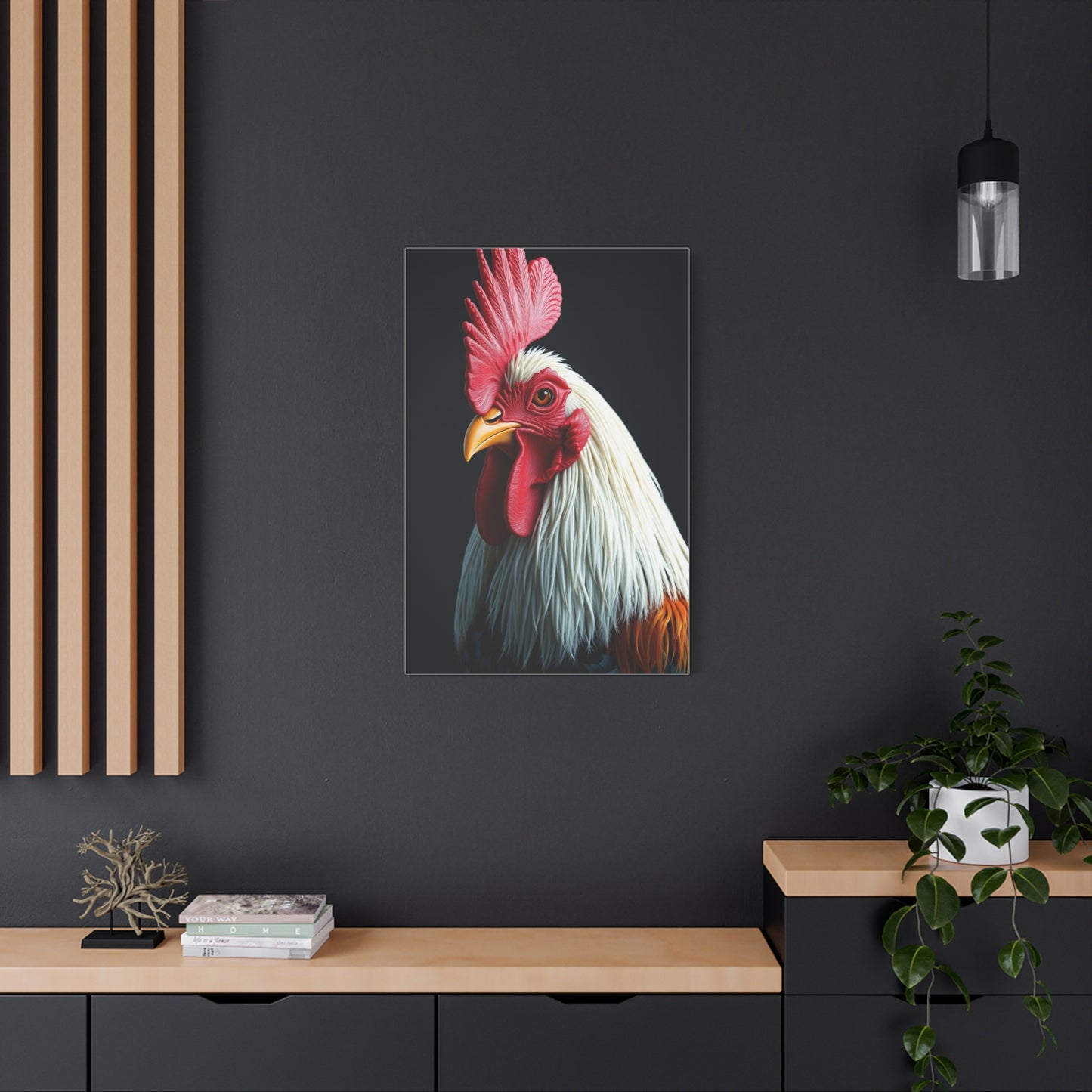 Chicken & Rooster Wall Art Refined Canvas Wall Art & Canvas Print