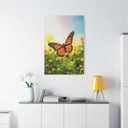 Monarch Butterfly Meadow Flight Wall Art & Canvas Prints