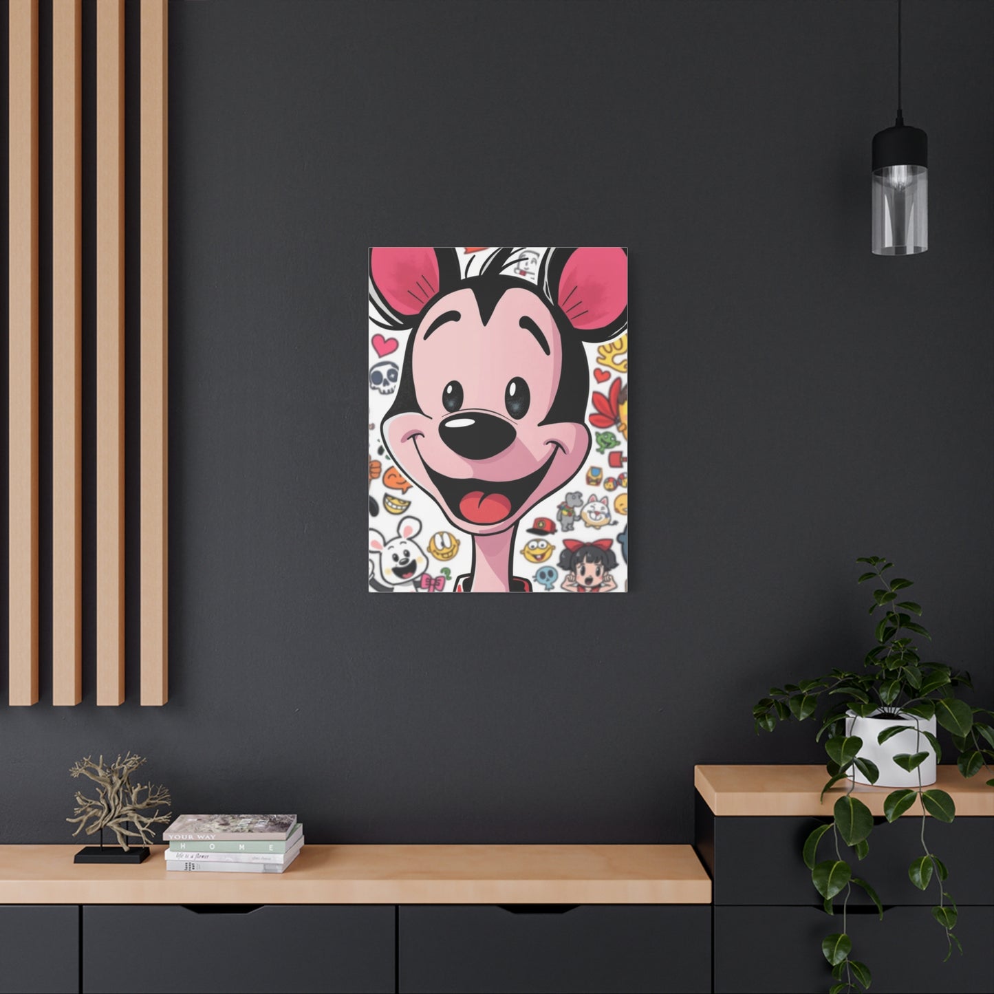 Grand Doodle Symphony Canvas Wall Art & Canvas Print