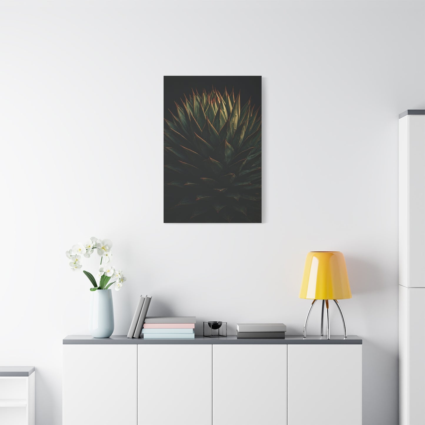 Emerald Agave Close-Up Wall Art & Canvas Prints