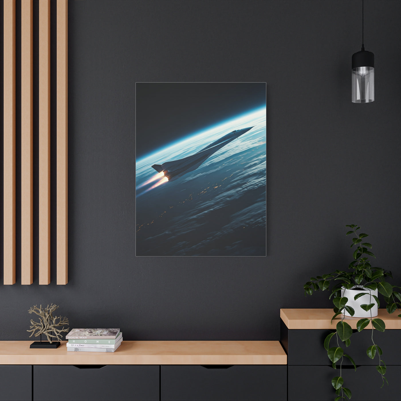Hypersonic Spacecraft Speed Flight Wall Art & Canvas Prints